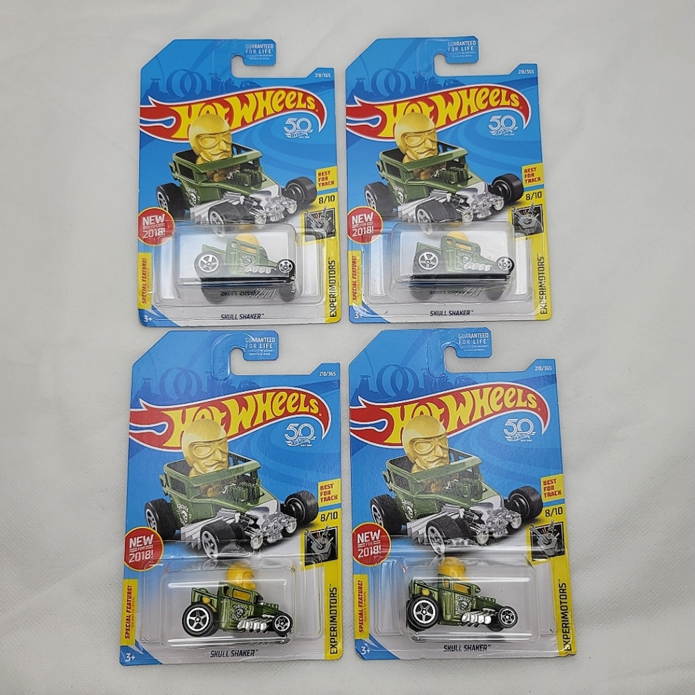 Hot Wheels 50th Anniversary Skull Shaker EXPERIMOTORS